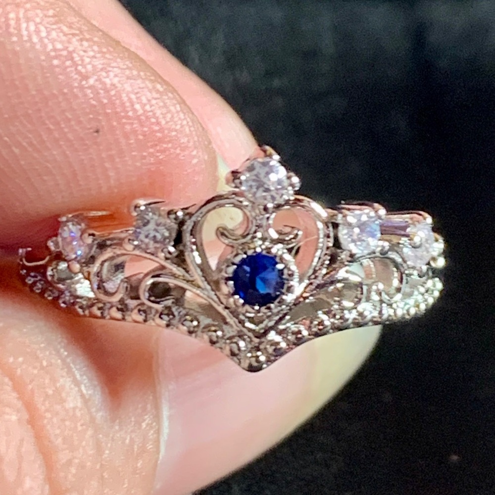 NWT Sterling Silver 925 Zirconia Stones Ring